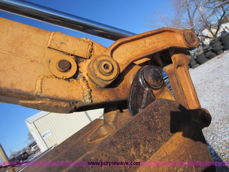 image for item A5650 Case 580K backhoe