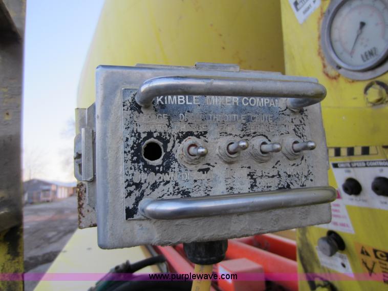 image for item A5657 Kimble K2000 cement mixer drum