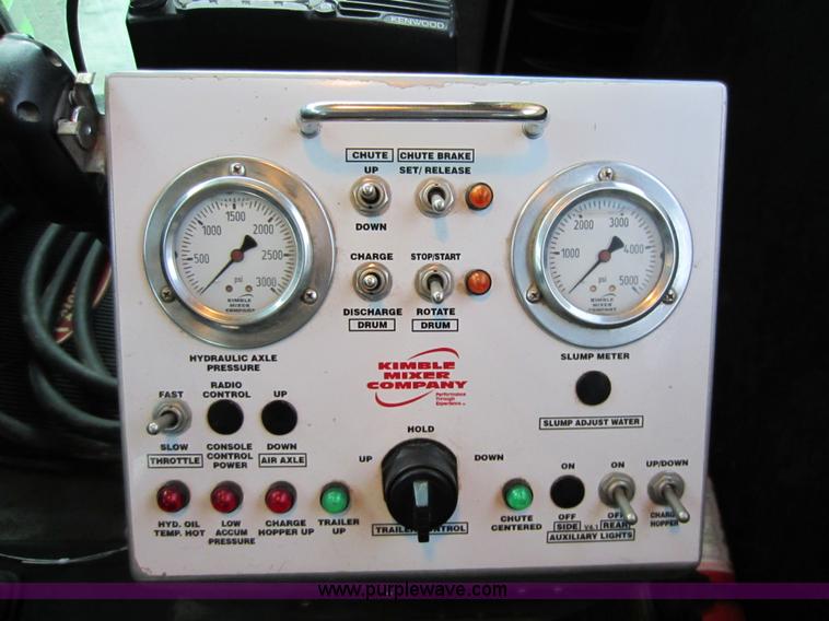 image for item A5657 Kimble K2000 cement mixer drum