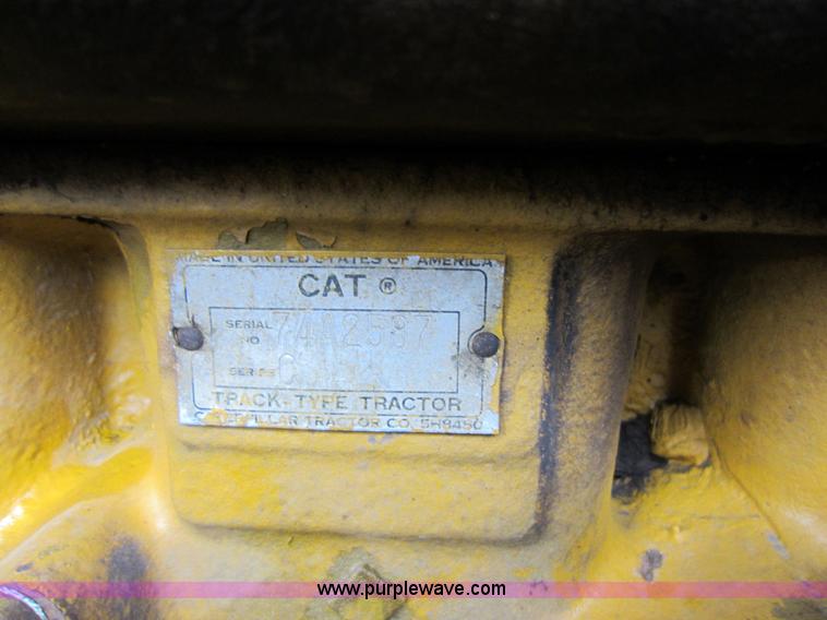 image for item A5671 1967 Caterpillar D6C dozer