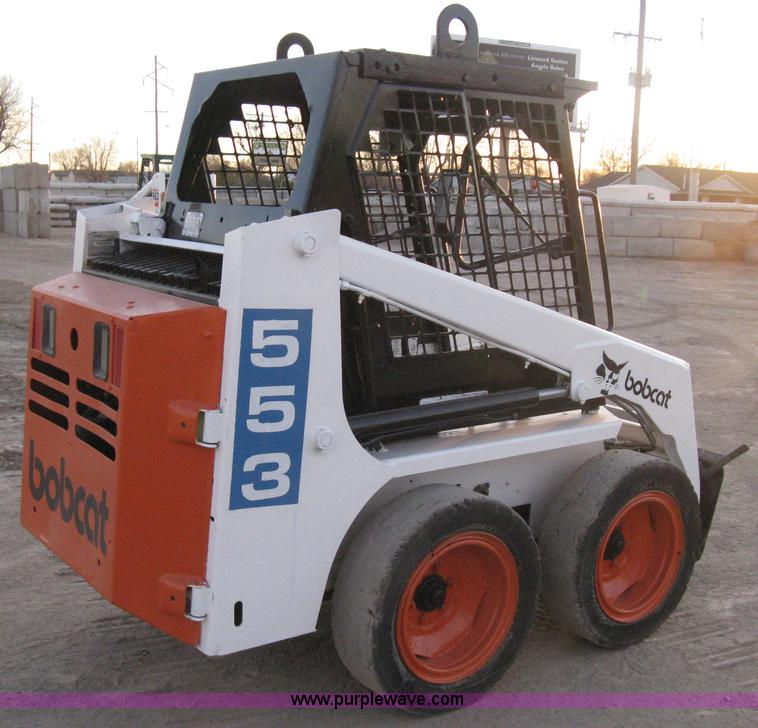 image for item A6020 1995 Bobcat 553 skid steer