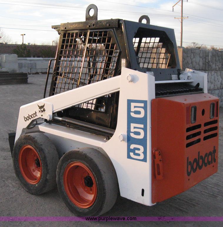 image for item A6020 1995 Bobcat 553 skid steer