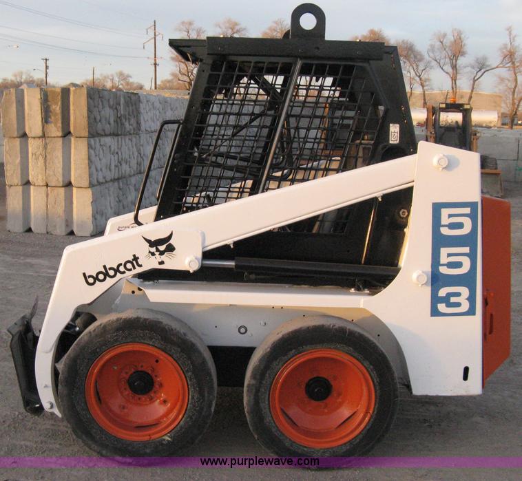 image for item A6020 1995 Bobcat 553 skid steer