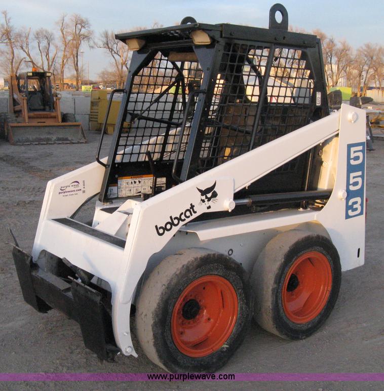 image for item A6020 1995 Bobcat 553 skid steer