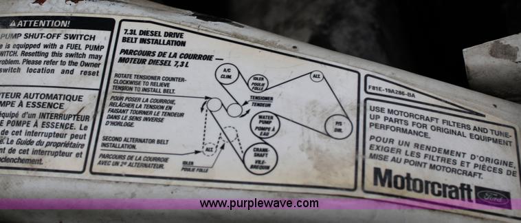 image for item A6622 2001 Ford F450 XL Super Duty pickup truck