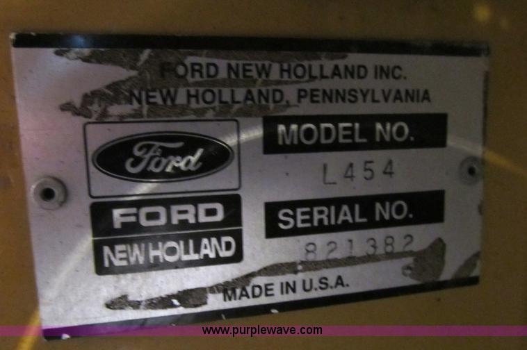 image for item B2528 1992 New Holland L454 skid steer
