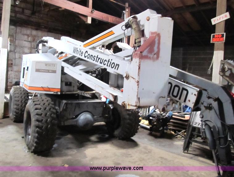 image for item B2529 1988 Simon-aerials AT60C knuckle boom lift