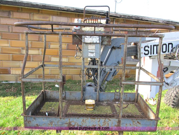 image for item B2529 1988 Simon-aerials AT60C knuckle boom lift