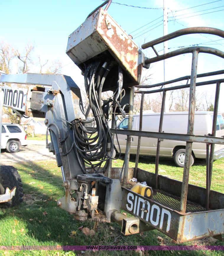 image for item B2529 1988 Simon-aerials AT60C knuckle boom lift