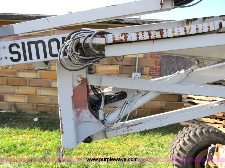 image for item B2529 1988 Simon-aerials AT60C knuckle boom lift