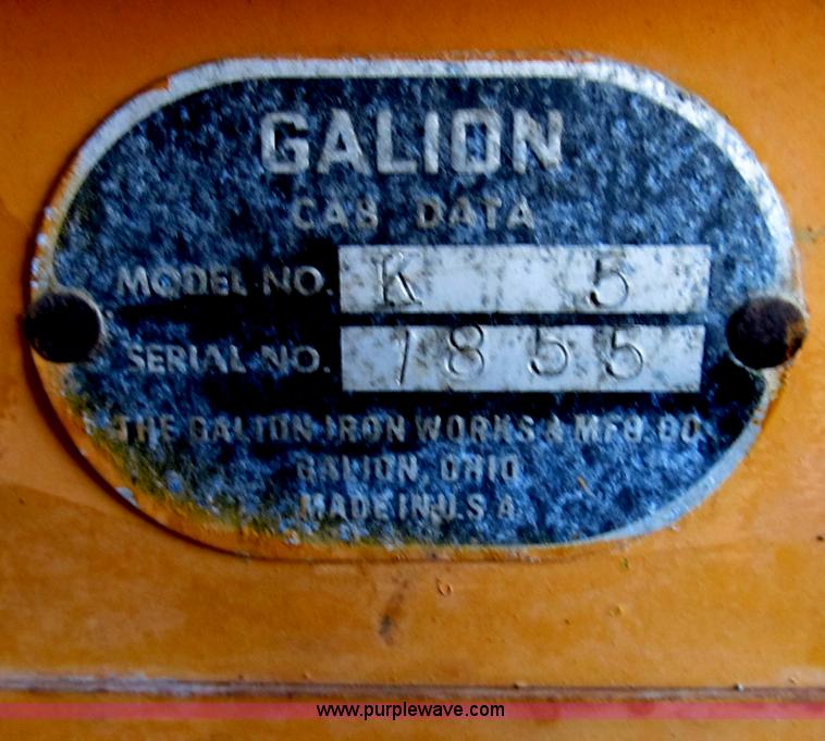 image for item B2567 Galion 503 motor grader