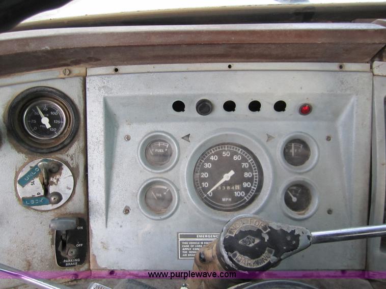 image for item B3157 1970 Ford 8000 winch pole truck