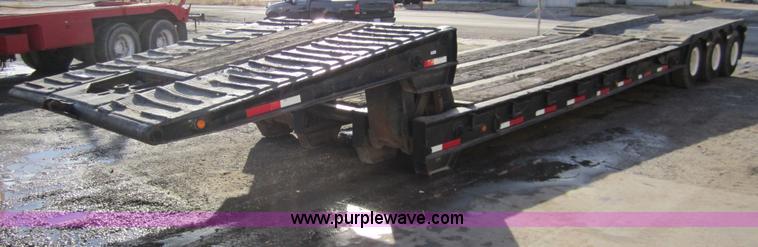 image for item B3158 1970 Hyster 41' neck fold trailer