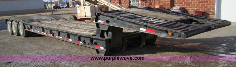 image for item B3158 1970 Hyster 41' neck fold trailer