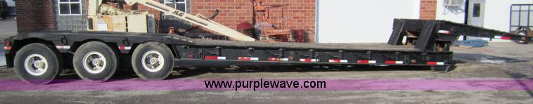 image for item B3158 1970 Hyster 41' neck fold trailer