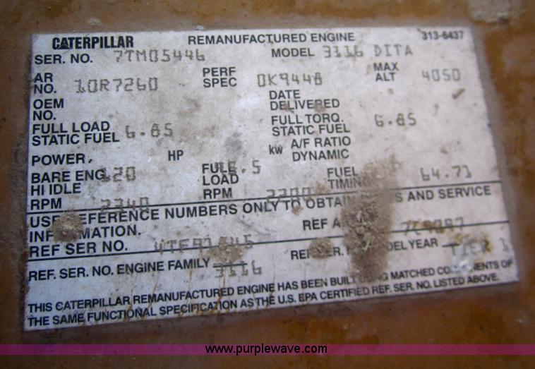 image for item B5538 1995 Caterpillar 938F wheel loader