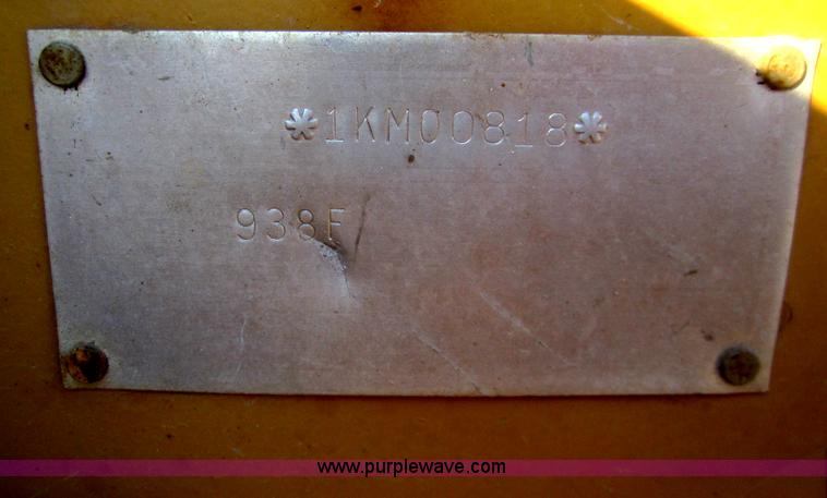 image for item B5538 1995 Caterpillar 938F wheel loader