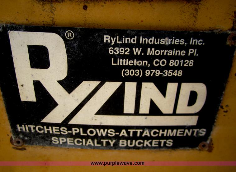 image for item B5550 Rylind SDB1242 straight ramp plow