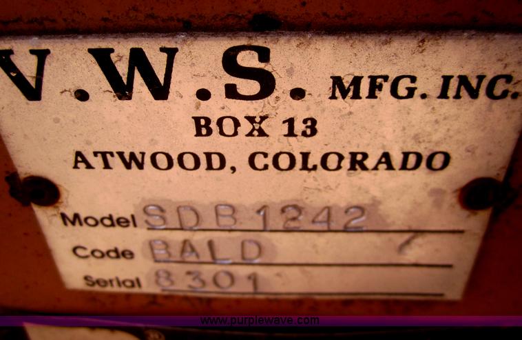 image for item B5551 Rylind SDB1242 straight ramp plow