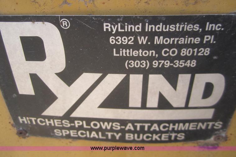 image for item B5551 Rylind SDB1242 straight ramp plow