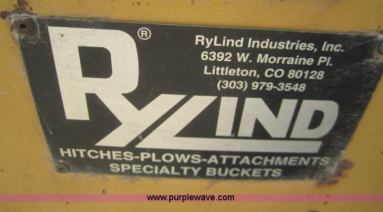 image for item B5552 Rylind SDB1242 straight ramp plow