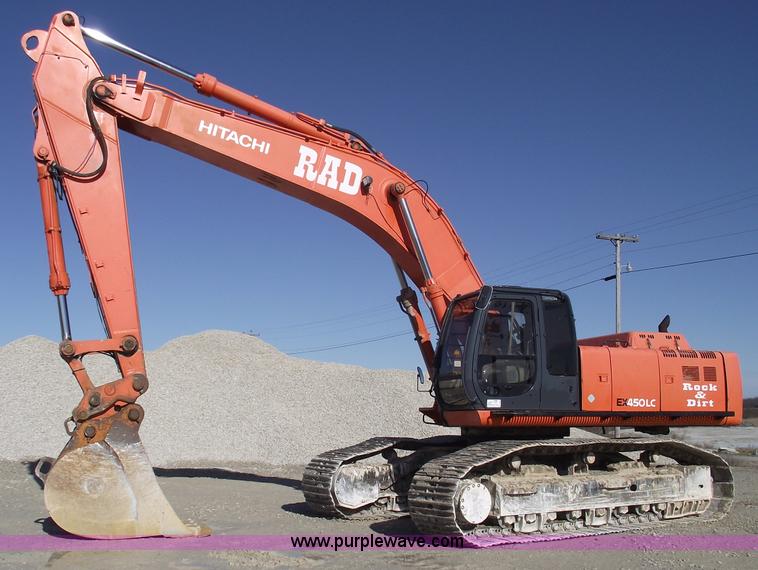 image for item B6044 1999 Hitachi EX450LC-5 excavator