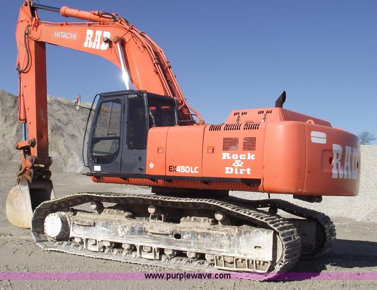 image for item B6044 1999 Hitachi EX450LC-5 excavator
