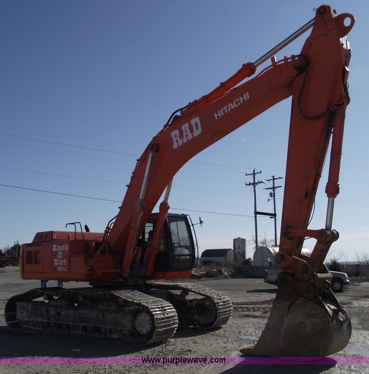 image for item B6044 1999 Hitachi EX450LC-5 excavator