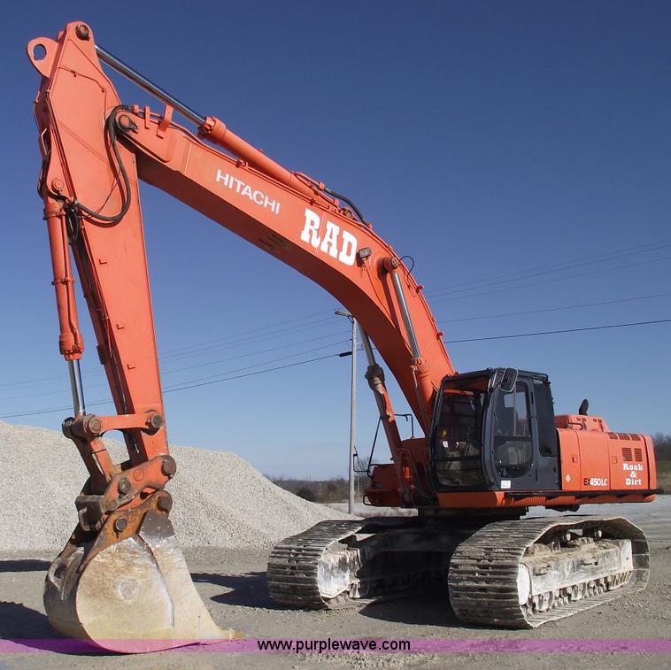 image for item B6044 1999 Hitachi EX450LC-5 excavator