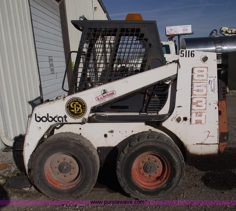 image for item B6059 1995 Bobcat 853H skid steer