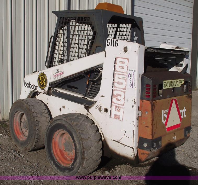 image for item B6059 1995 Bobcat 853H skid steer