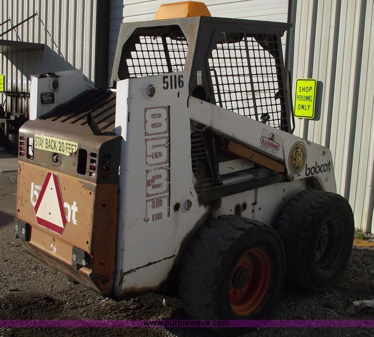 image for item B6059 1995 Bobcat 853H skid steer