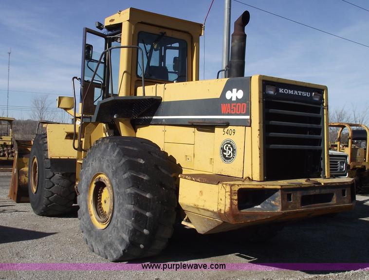 image for item B6064 1992 Komatsu WA500-1L wheel loader