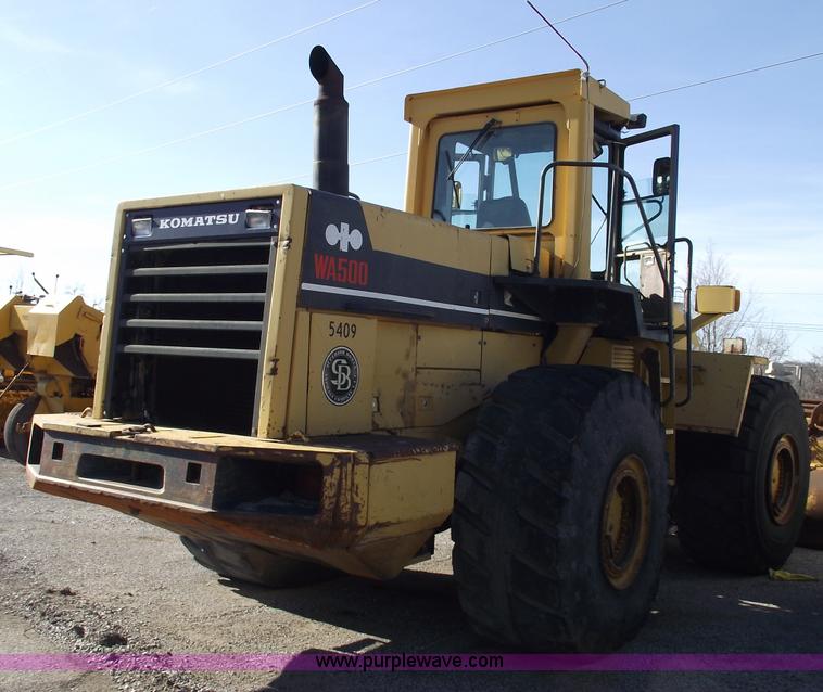 image for item B6064 1992 Komatsu WA500-1L wheel loader
