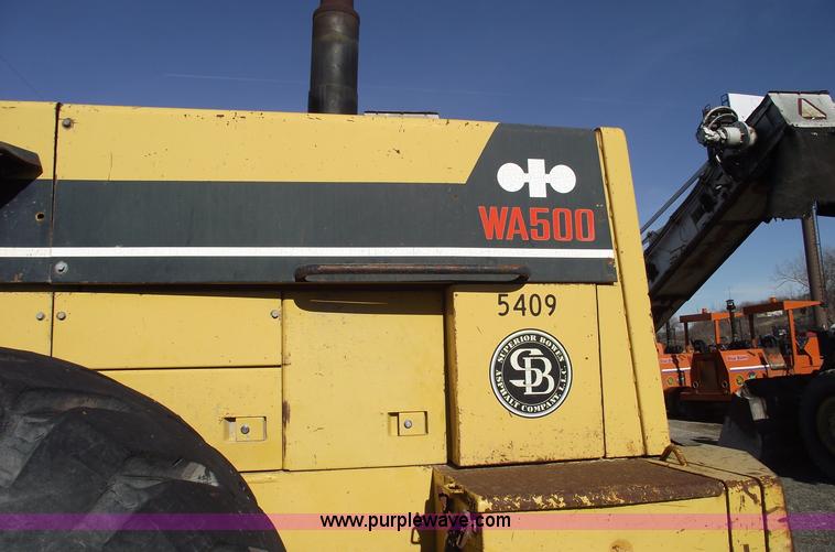 image for item B6064 1992 Komatsu WA500-1L wheel loader