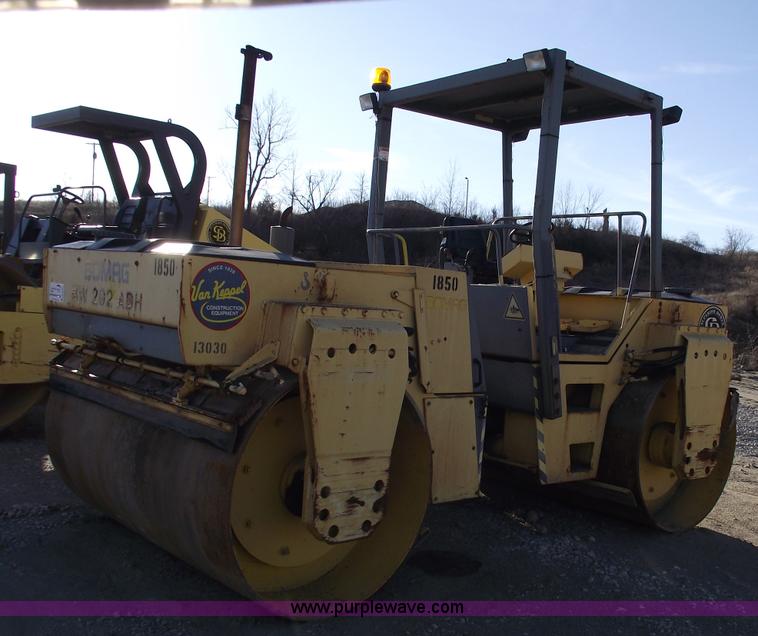 image for item B6075 Bomag BW202 ADH double drum vibratory roller