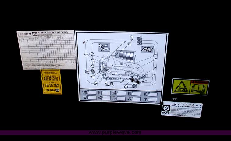 image for item B6079 2006 Caterpillar 277B track loader