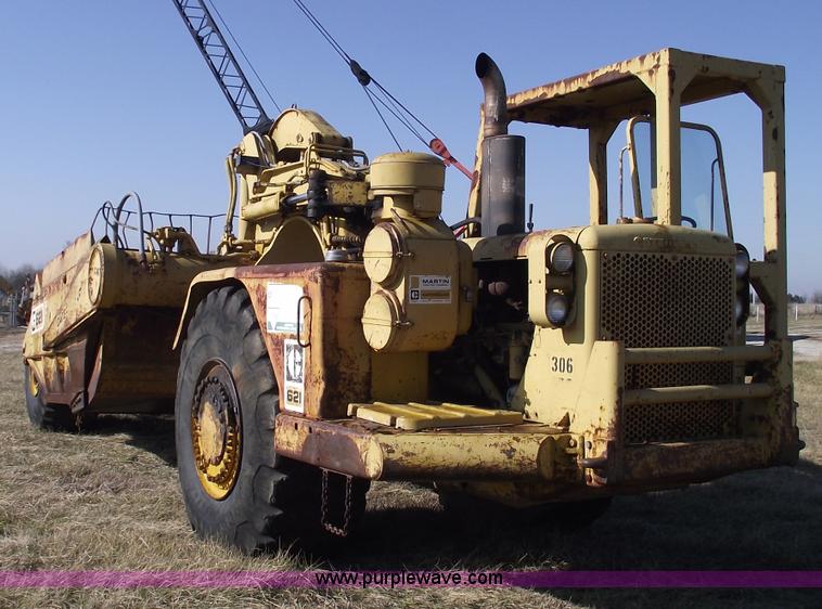 image for item B6086 1968 Caterpillar 621 scraper