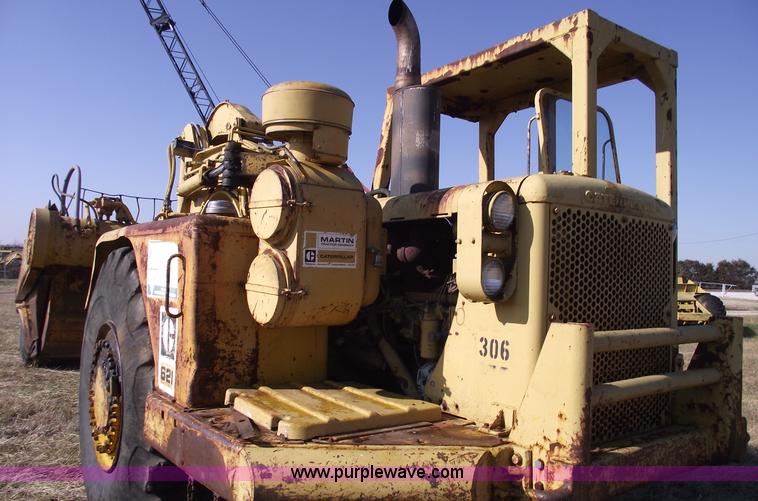 image for item B6086 1968 Caterpillar 621 scraper