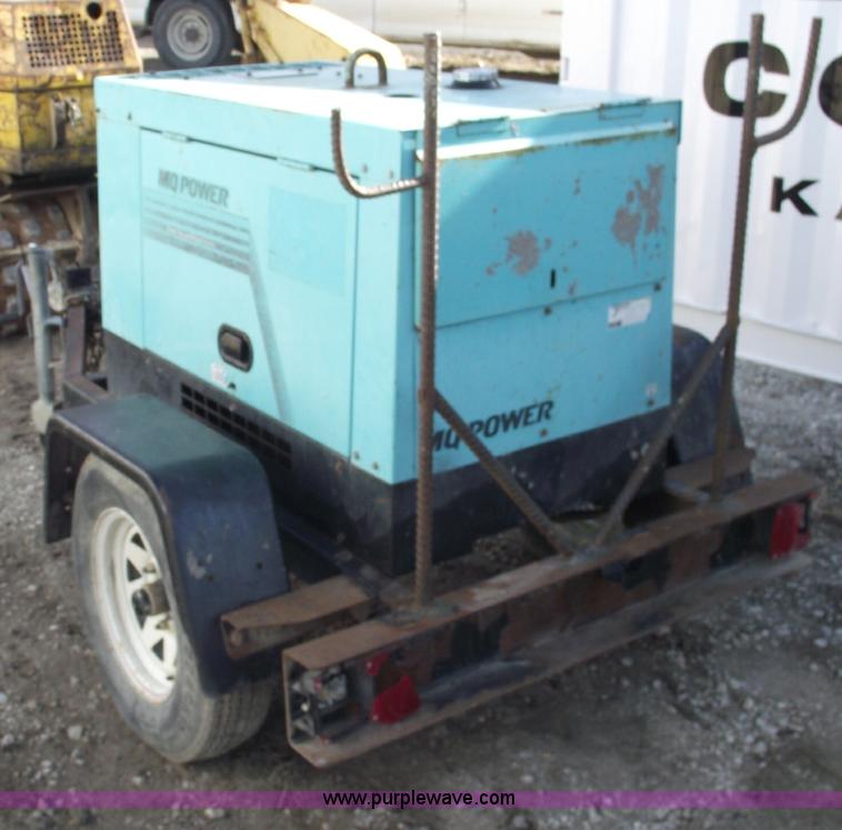 image for item B6121 Multiquip Whisperweld towable welder/generator