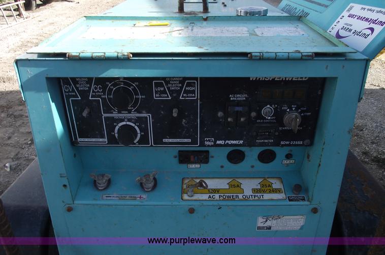 image for item B6121 Multiquip Whisperweld towable welder/generator