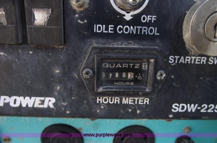 image for item B6121 Multiquip Whisperweld towable welder/generator