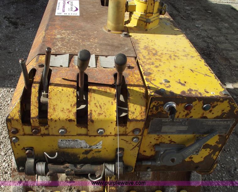 image for item B6122 2000 Multiquip Rammax vibratory sheeps foot roller