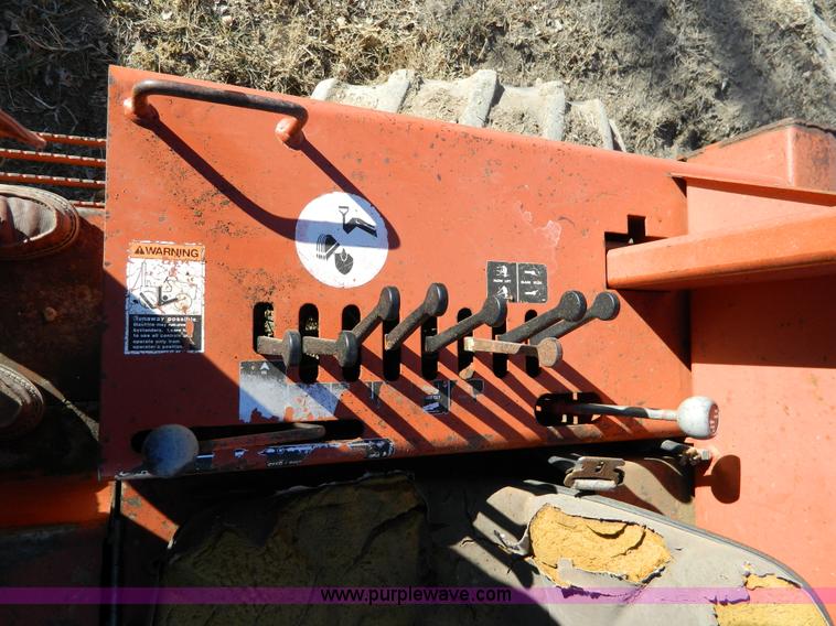 image for item D8698 1999 Ditch Witch 7510DD trencher with backhoe attachment