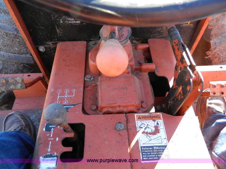 image for item D8698 1999 Ditch Witch 7510DD trencher with backhoe attachment