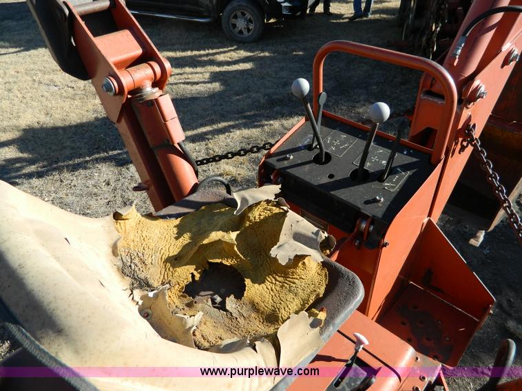 image for item D8698 1999 Ditch Witch 7510DD trencher with backhoe attachment