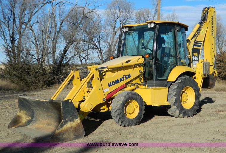 image for item D8705 2007 Komatsu WB146-5 backhoe