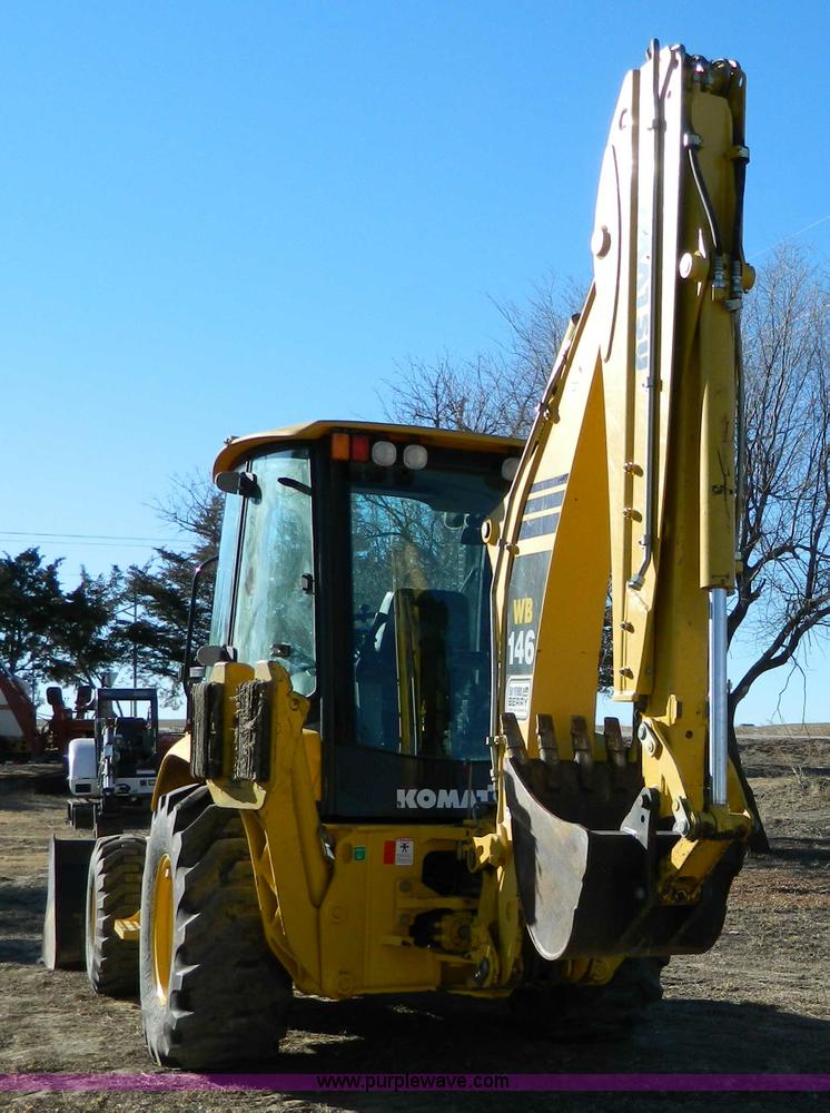 image for item D8705 2007 Komatsu WB146-5 backhoe