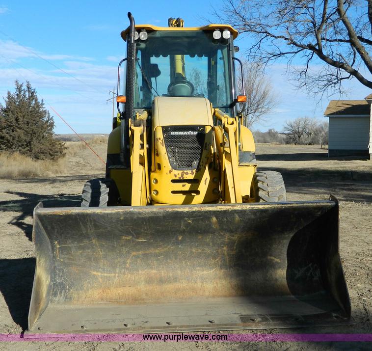 image for item D8705 2007 Komatsu WB146-5 backhoe