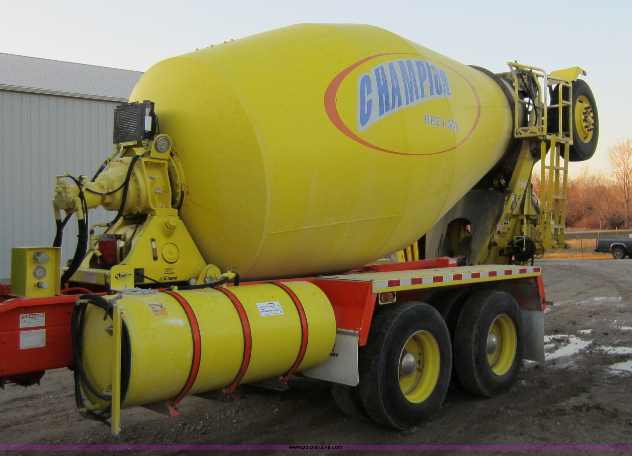 Kimble K2000 cement mixer drum in Chanute, KS Item A5657 sold